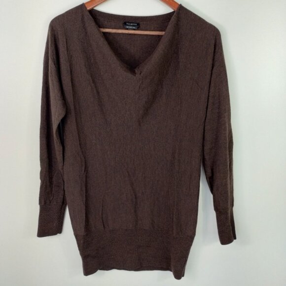 Talbots Fine Merino Wool Sweater Size Medium Cowl Neck - Picture 1 of 9